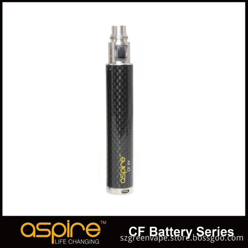 Aspire Carbon Fibre tube Aspire CF VV battery & CF VV+ battery & CF G-power battery